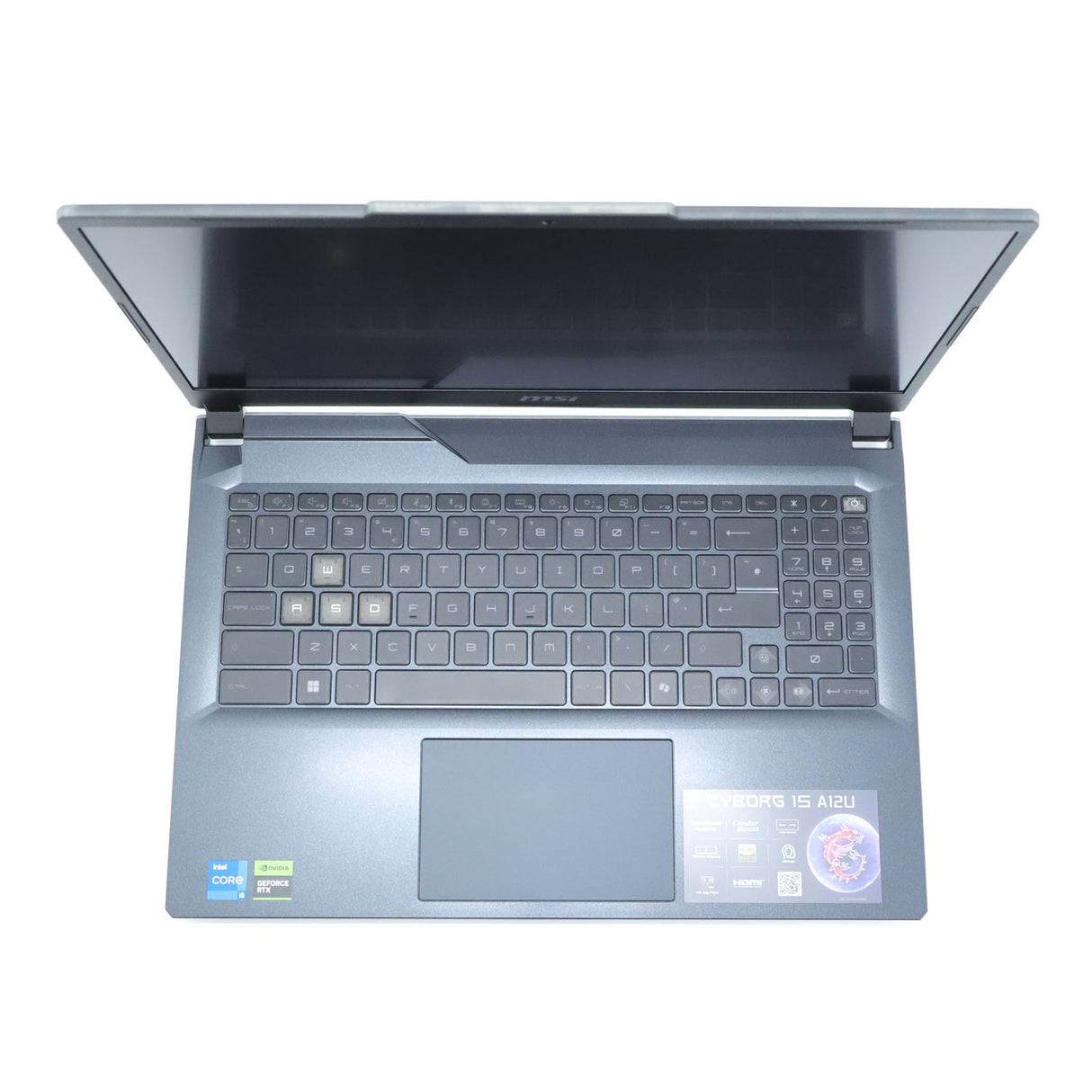 MSI Cyborg 15 A12U Gaming Laptop: Core i5-12450H 16GB 512GB RTX Warranty VAT - GreenGreenStore