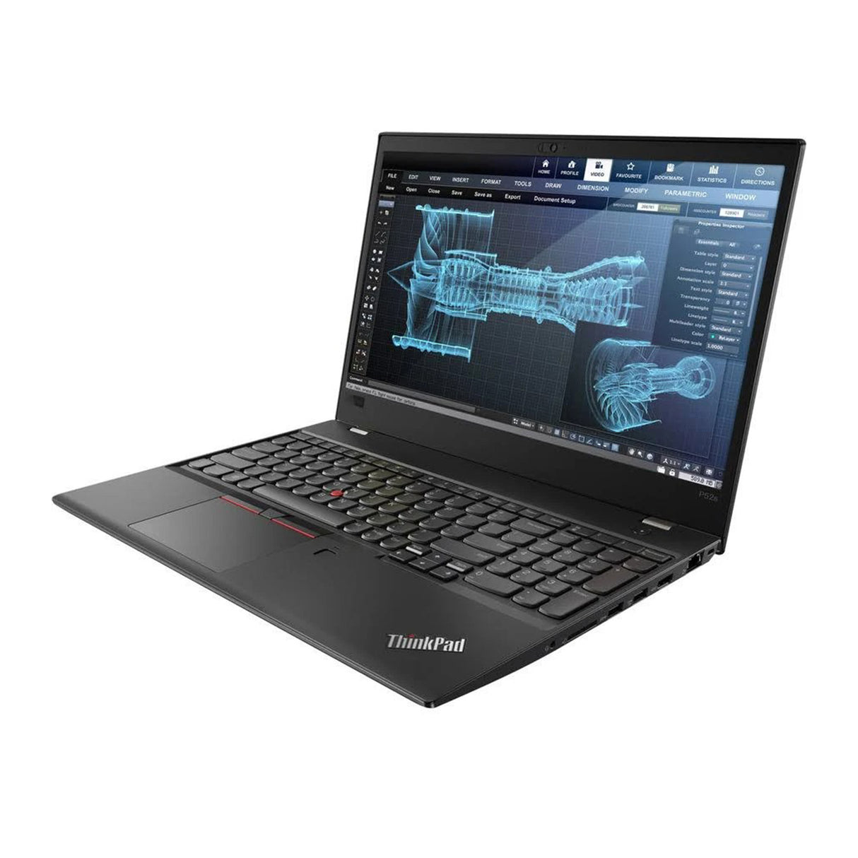 Lenovo ThinkPad P52s Laptop: i7-8550U 16GB RAM 256GB SSD NVIDIA Warranty VAT - GreenGreenStore