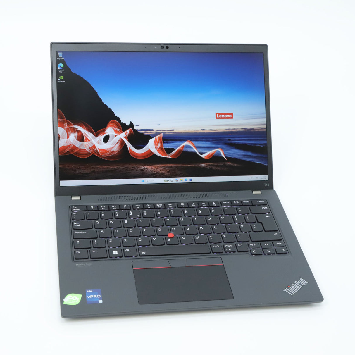 Lenovo ThinkPad T14 Gen 3 Laptop: Core i7-1270P 24GB 512GB, NVIDIA, Warranty VAT - GreenGreenStore
