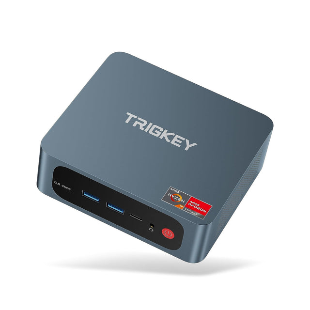 Trigkey Speed S5 Mini PC: AMD Ryzen 7 5700U, 32GB RAM, 500GB SSD, Warranty - GreenGreenStore