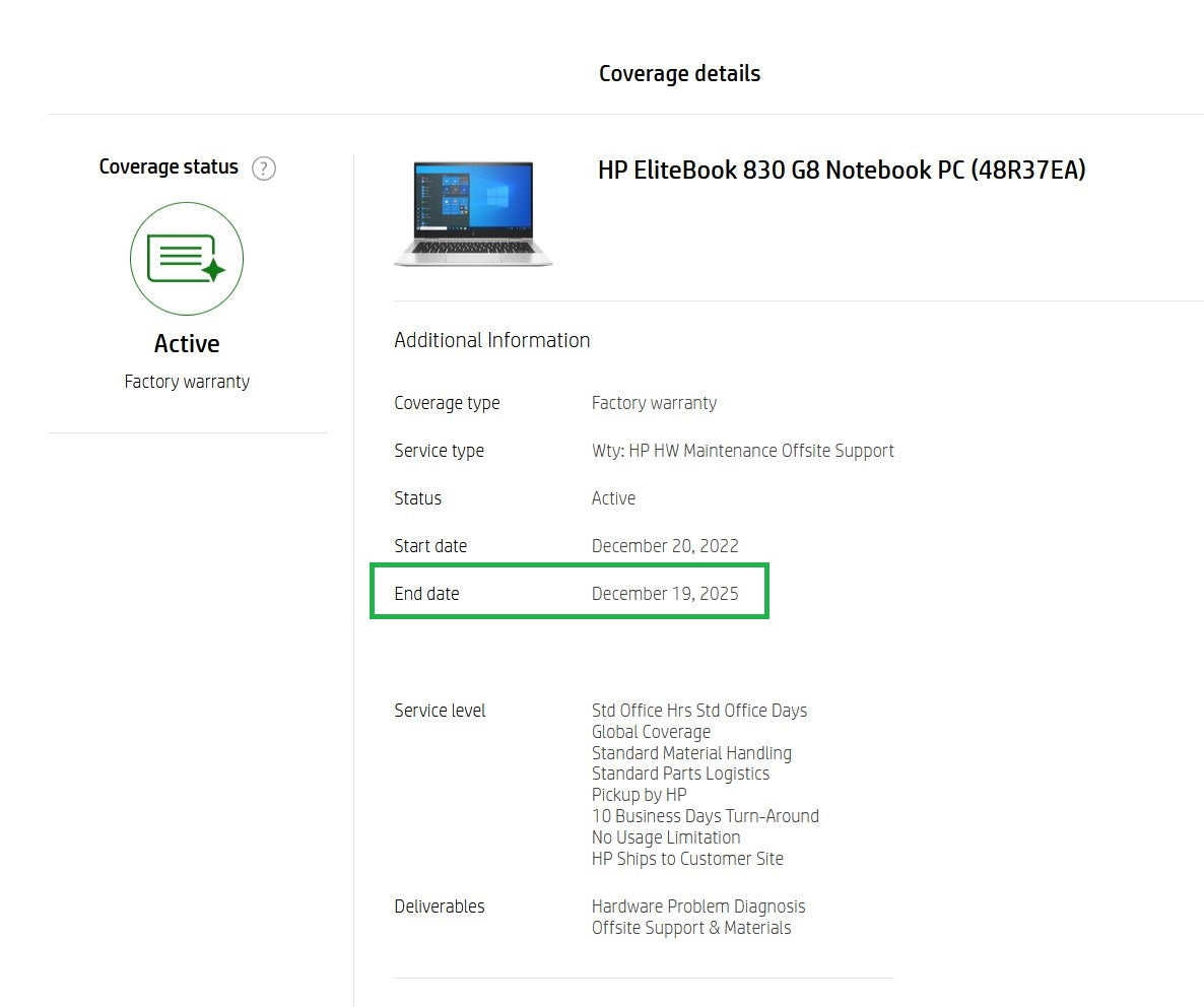 HP EliteBook 830 G8 Laptop: Core i5-1135G7 500GB SSD 16GB RAM Warranty VAT