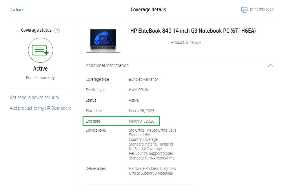 HP EliteBook 840 G9 Laptop: Core i7-1255U 16GB RAM 512GB SSD Intel Xe, Warranty