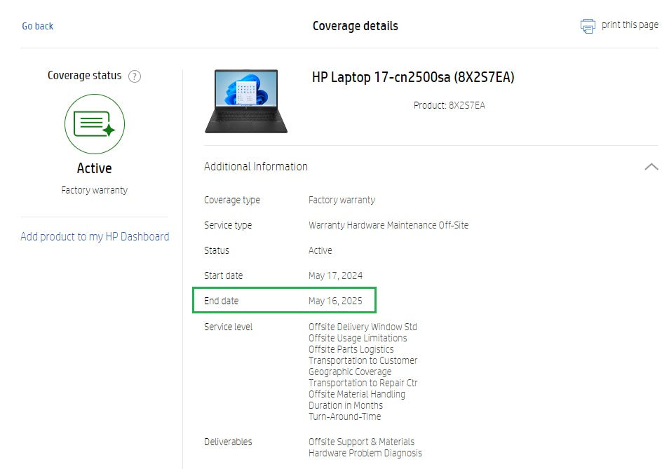 HP Laptop 17-cn2500sa 17.3" Intel Core i3-1215U 128GB SSD 8GB RAM Warranty VAT - GreenGreenStore