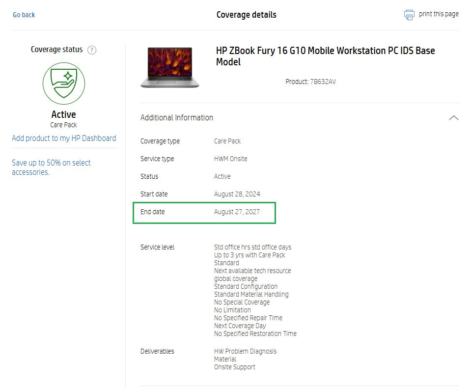 HP ZBook Fury 16 G10 Laptop: Core i9-13950HX 64GB 2TB SSD RTX 3500 Ada Warranty - GreenGreenStore
