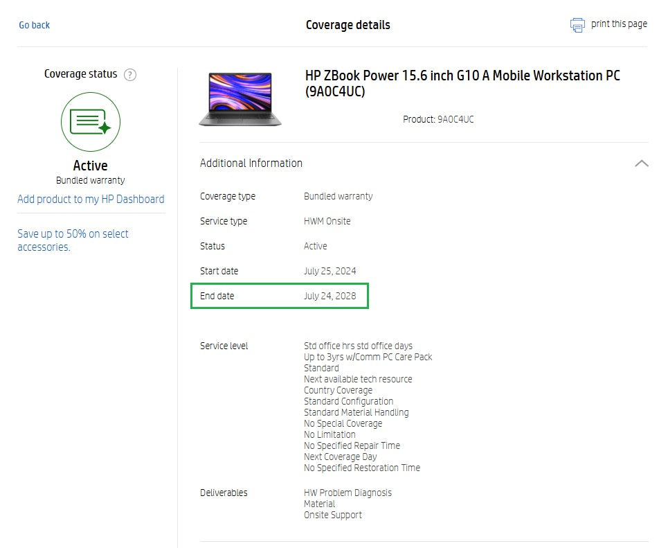 HP ZBook Power G10 Laptop: Ryzen 7 7840HS, 32GB RAM, 512GB SSD, NVIDIA Warranty - GreenGreenStore