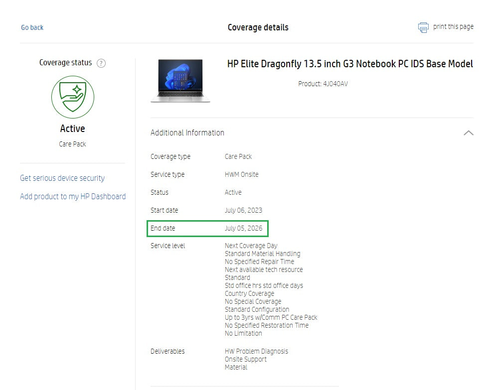 HP Elite Dragonfly G3 Laptop: Core i7-1255U 32GB RAM 512GB SSD Warranty (Silver) - GreenGreenStore
