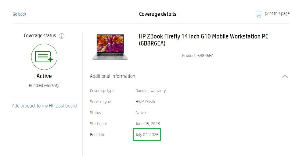 HP ZBook Firefly 14 G10 Laptop: 13th Gen i7, 512GB SSD, 16GB RAM, RTX Warranty - GreenGreenStore