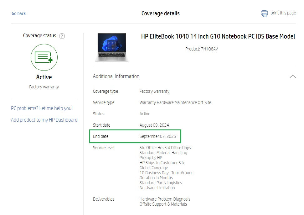 HP EliteBook 1040 G10 14" Laptop: 32GB RAM Core i7-1370P 512GB SSD Warranty - GreenGreenStore