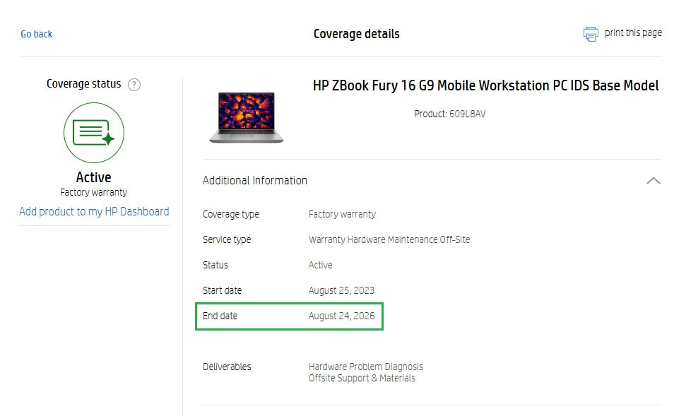 HP ZBook Fury 16 G9 Laptop Core i7-12850HX RTX A3000, 32GB RAM 1TB SSD, Warranty - GreenGreenStore