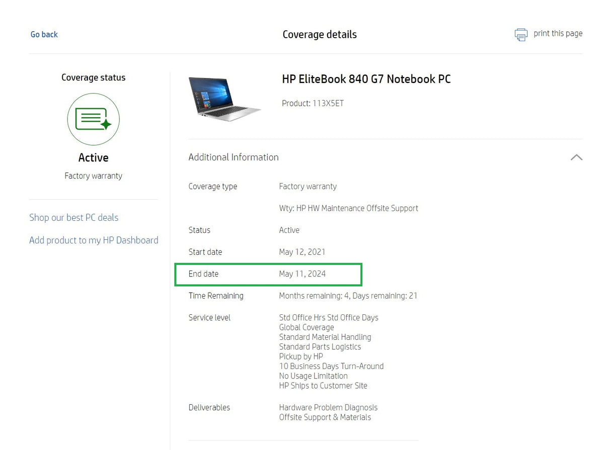 HP EliteBook 840 G7 14" Laptop: 10th Gen Core i5, 256GB SSD, 16GB, Warranty VAT - GreenGreen Store