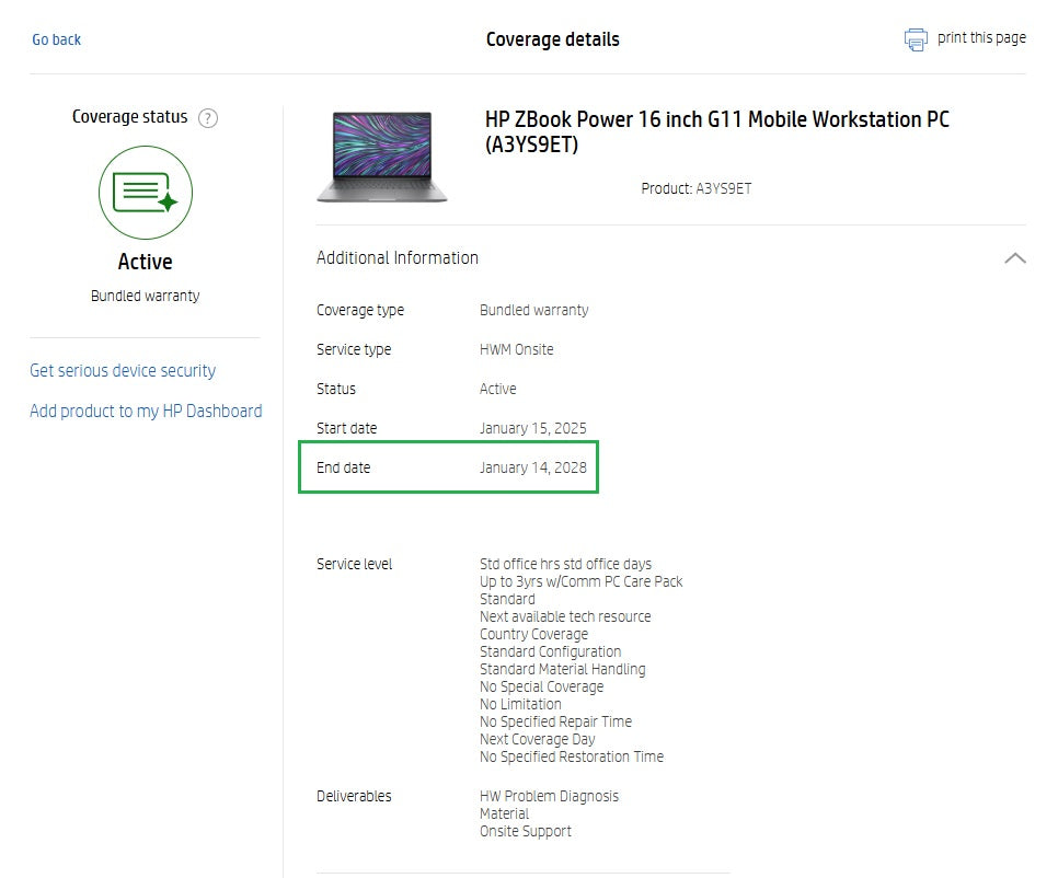 HP ZBook Power G11 Laptop: Intel Ultra 7, 32GB RAM, 1TB SSD, NVIDIA RTX Warranty