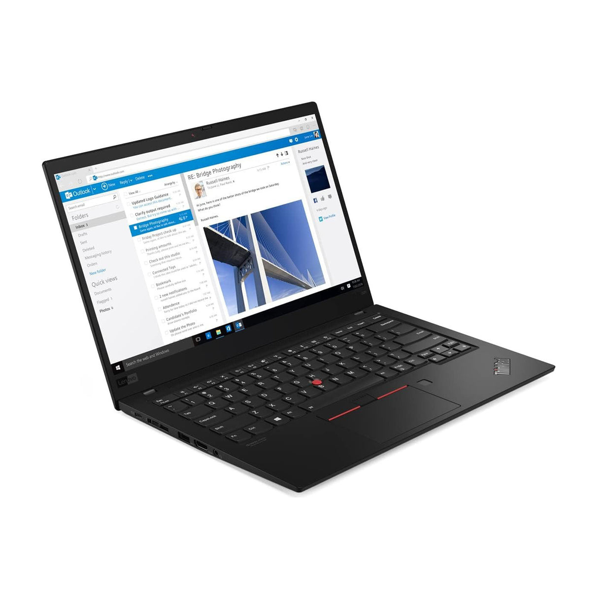 Lenovo ThinkPad X1 Carbon 7 Laptop: Core i7-8565U 16GB 512GB SSD Warranty VAT