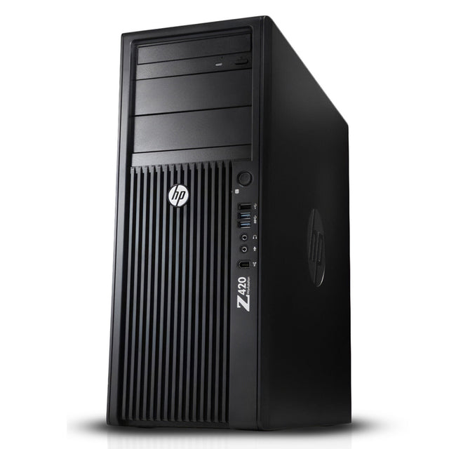 HP Z420 Tower CAD PC: Intel Xeon, 16GB RAM, 480GB SSD, NVIDIA K2200, Warranty - GreenGreen Store