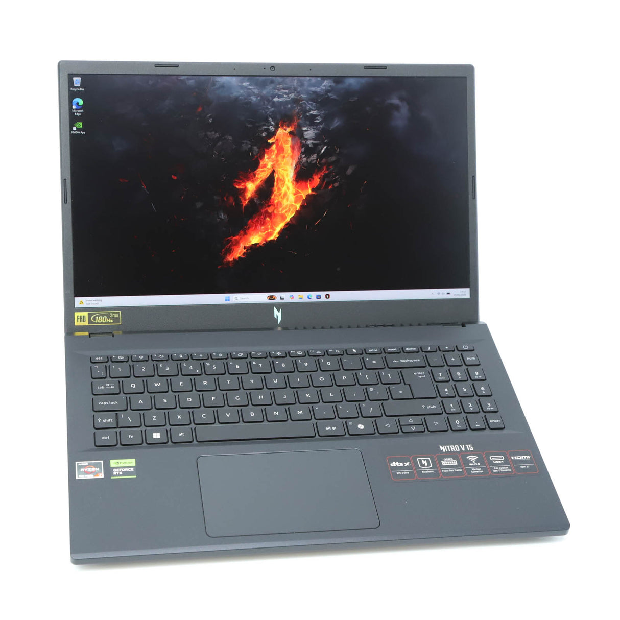 Acer Nitro V 15 Gaming Laptop: Ryzen 7 7735HS 180Hz 16GB 512GB RTX Warranty VAT - GreenGreenStore
