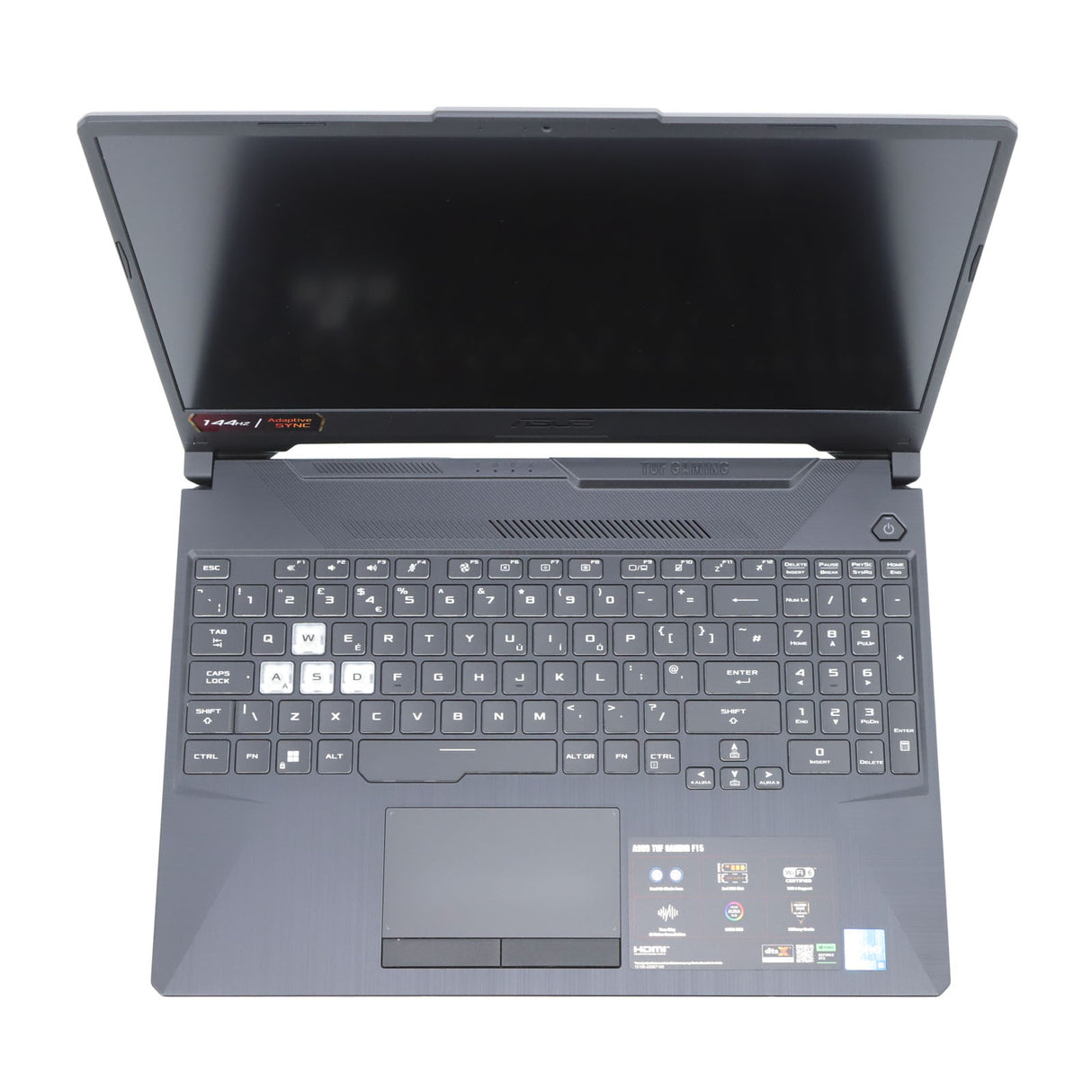 ASUS TUF Gaming F15 144Hz Gaming Laptop: Core i5, RTX 2050, 16GB 512GB Warranty - GreenGreenStore