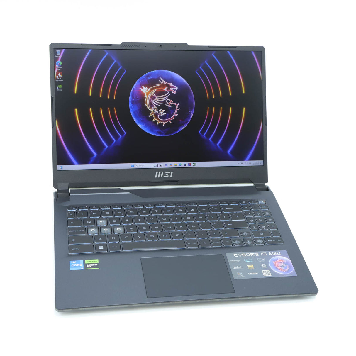 MSI Cyborg 15 A12U Gaming Laptop: Core i5-12450H 16GB 512GB RTX Warranty VAT - GreenGreenStore