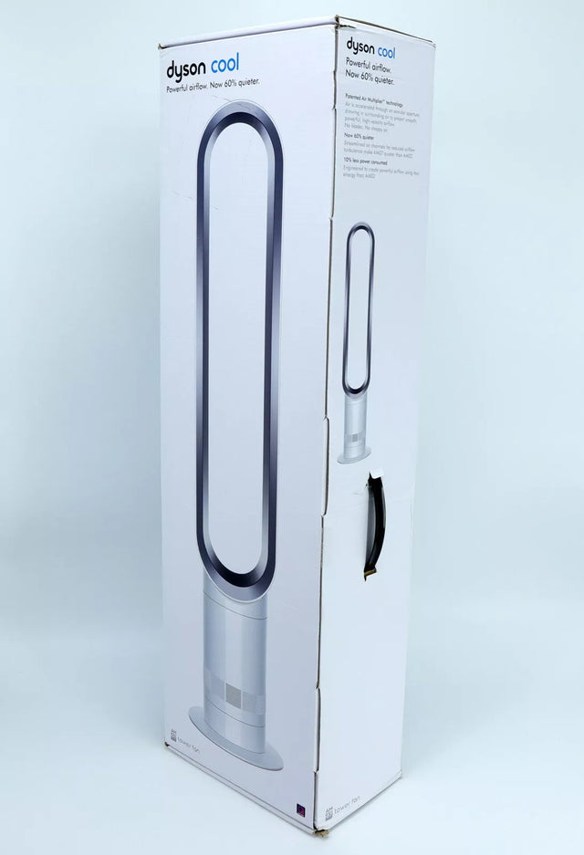 Dyson Cool AM07 Tower Fan White/Silver: With Remote, bottom stand, Warranty VAT - GreenGreenStore