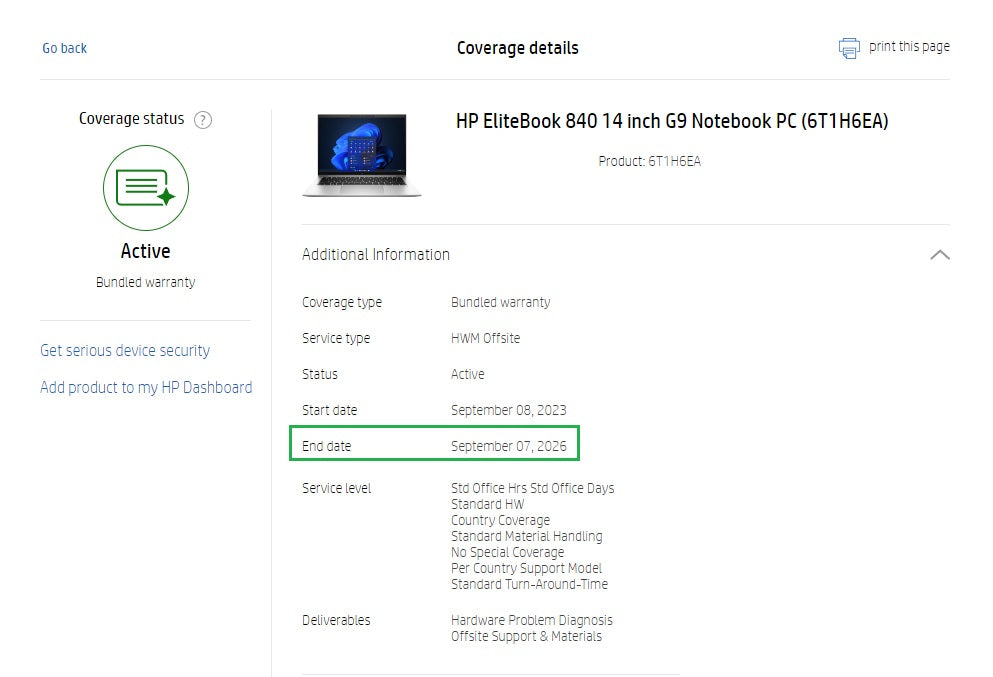 HP EliteBook 840 G9 Laptop: Core i7-1255U 16GB RAM 512GB SSD 14" Warranty - GreenGreenStore