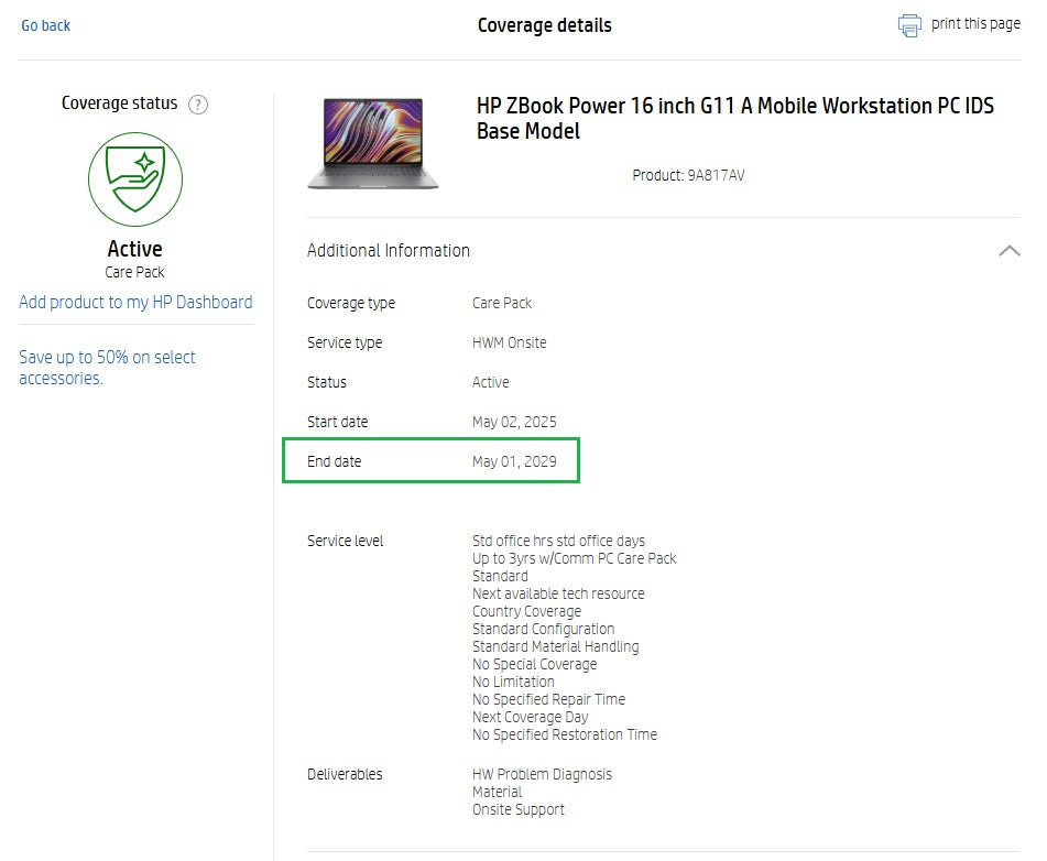 HP ZBook Power G11 Laptop: Ryzen 7 8845HS RTX 512GB SSD 32GB RAM Warranty - GreenGreenStore