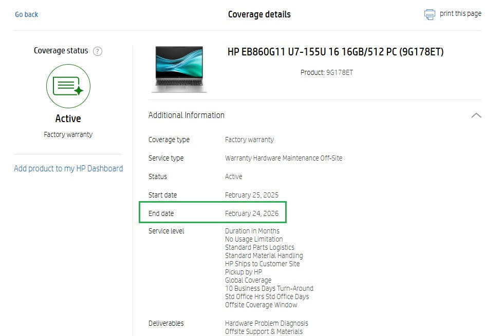 HP EliteBook 860 G11 Laptop: Intel Ultra 7 155U, 16GB RAM, 512GB SSD, Warranty - GreenGreenStore