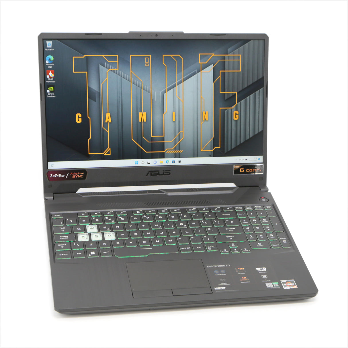 ASUS TUF A15 144Hz Gaming Laptop: RTX 3050 Ryzen 5 4600H 512GB SSD RAM Warranty - GreenGreen Store
