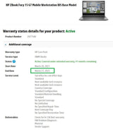 HP ZBook Fury 15 G7 Laptop: i7-10850H 32GB RAM 1TB SSD Quadro RTX 3000 Warranty - GreenGreenStoreUK