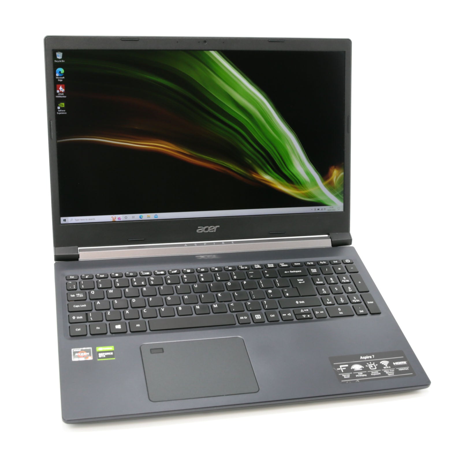 Acer Aspire 7 Gaming Laptop: Ryzen 5 5th Gen GTX 1650 8GB RAM