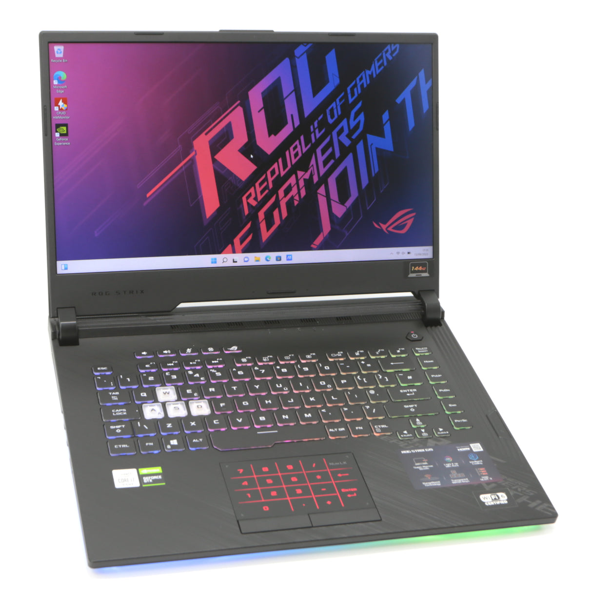 ASUS ROG Strix G512LU 144Hz Gaming Laptop: Core i7-10750H, GTX 1660Ti, Warranty - GreenGreen Store