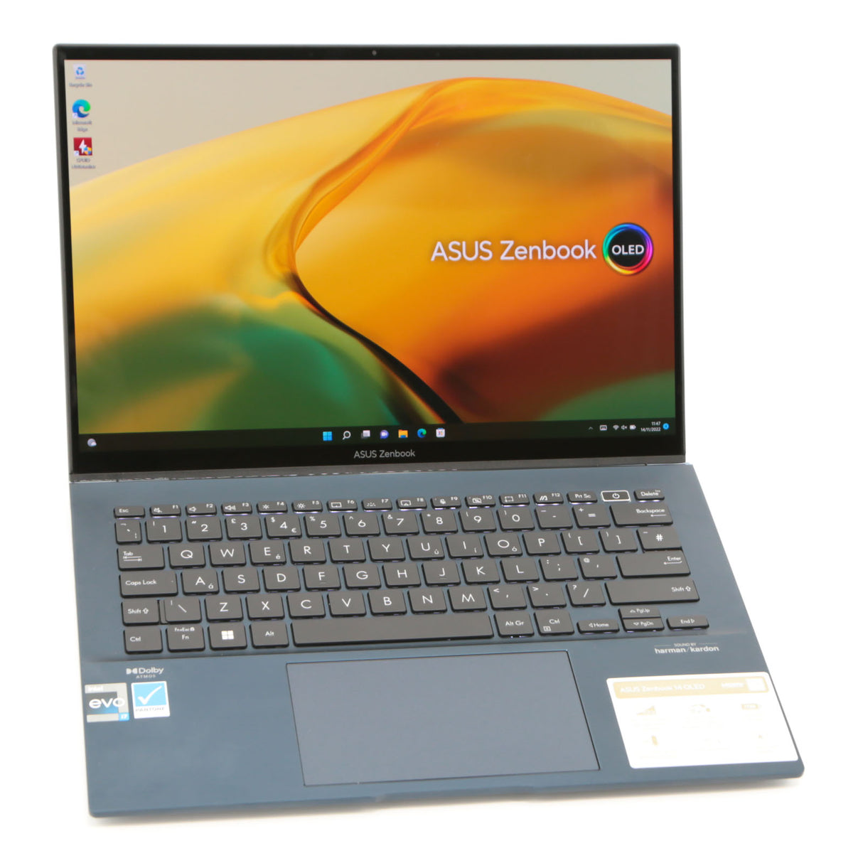 ASUS ZenBook 14 Laptop: 2.8K Touch, 12th Gen Core i7, 1TB SSD 16GB RAM, Warranty - GreenGreen Store