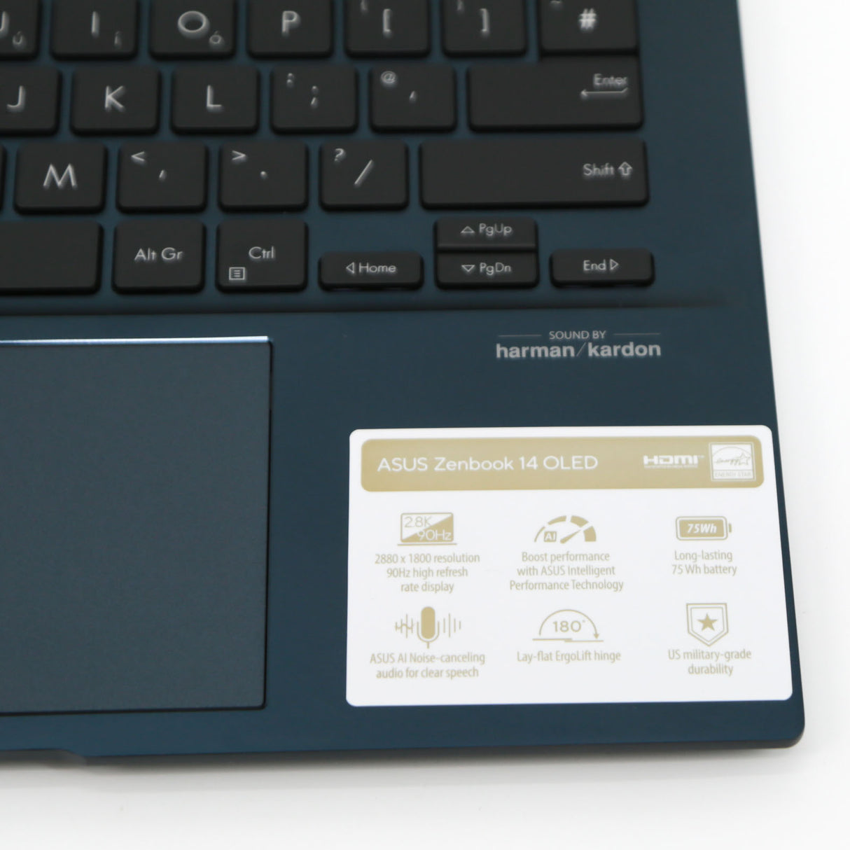 ASUS ZenBook 14 Laptop: 2.8K Touch, 12th Gen Core i7, 1TB SSD 16GB RAM, Warranty - GreenGreen Store