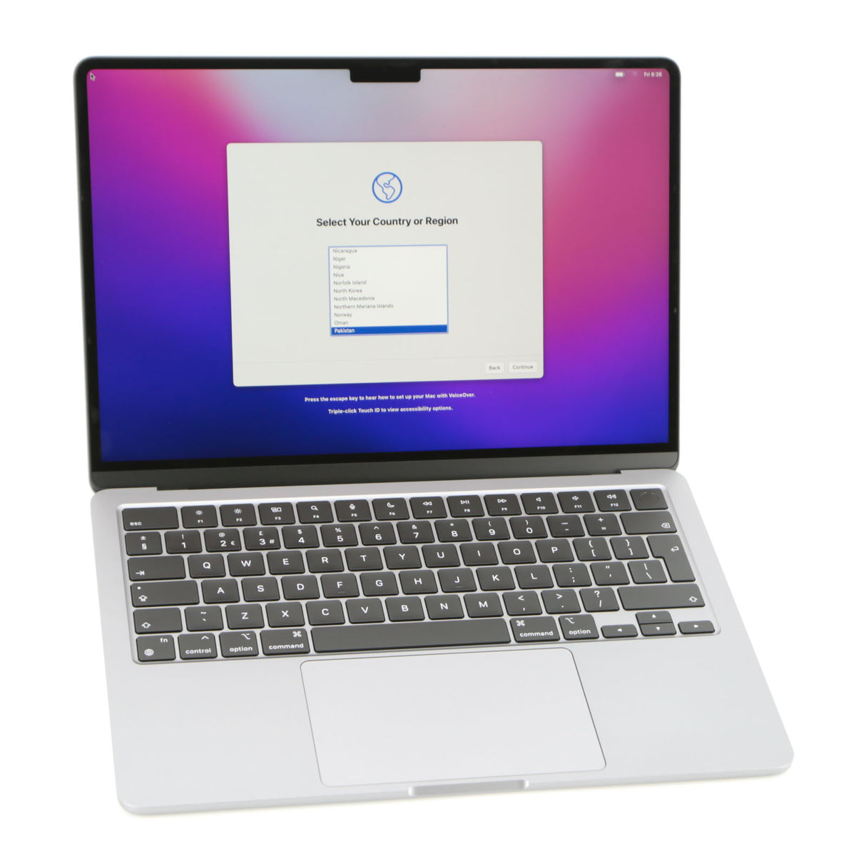 Apple MacBook Air Retina: M2 Chip, 13.6",  Silver, 8GB RAM, 256GB SSD, Warranty - GreenGreen Store