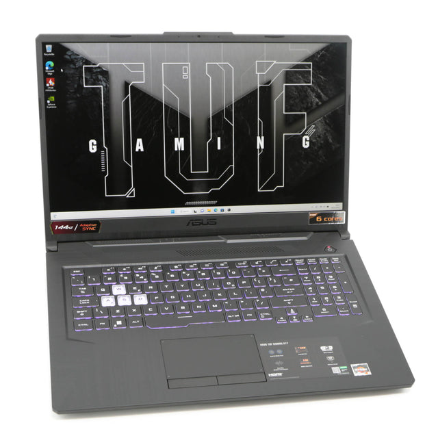 ASUS TUF A17 144Hz Gaming Laptop: GTX 1650, Ryzen 5 4600H, 512GB SSD, Warranty - GreenGreen Store