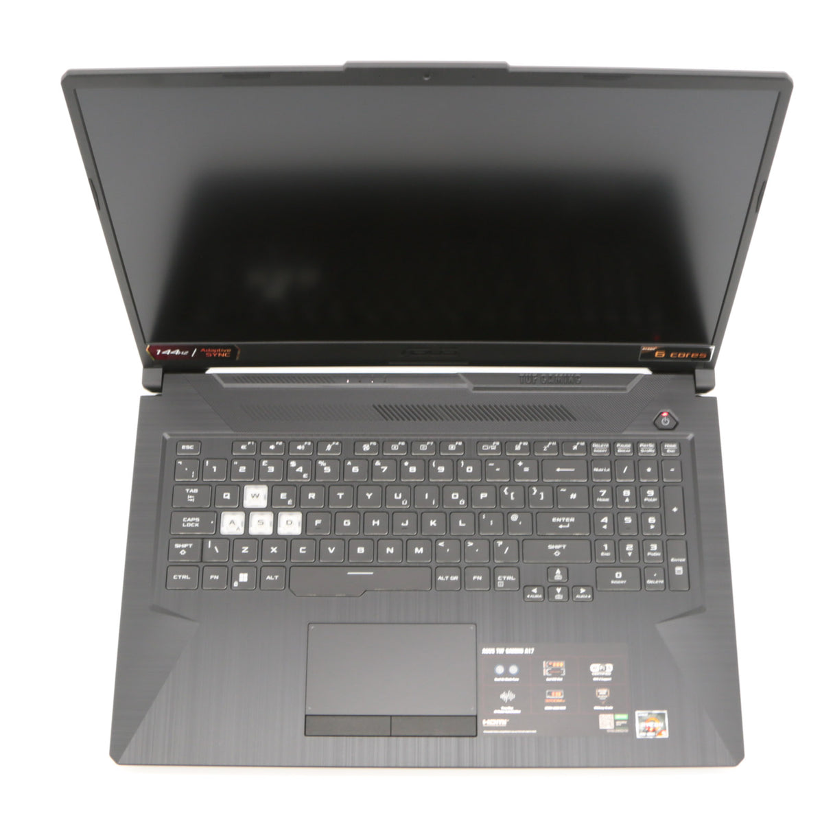 ASUS TUF A17 144Hz Gaming Laptop: GTX 1650, Ryzen 5 4600H, 512GB SSD, Warranty - GreenGreen Store