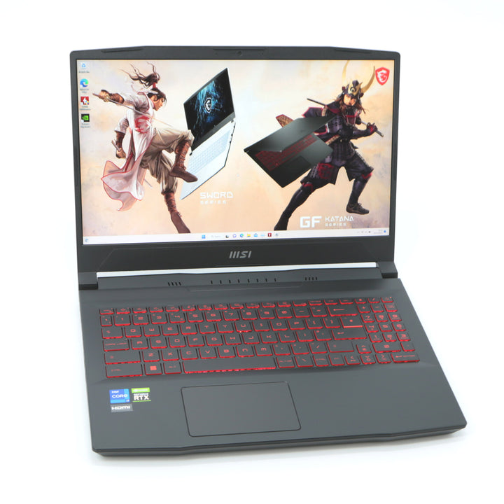 MSI Gaming Laptop GF66 Katana 240Hz: RTX 3060, 12th Gen i7, 1TB, 16GB, Warranty - GreenGreen Store