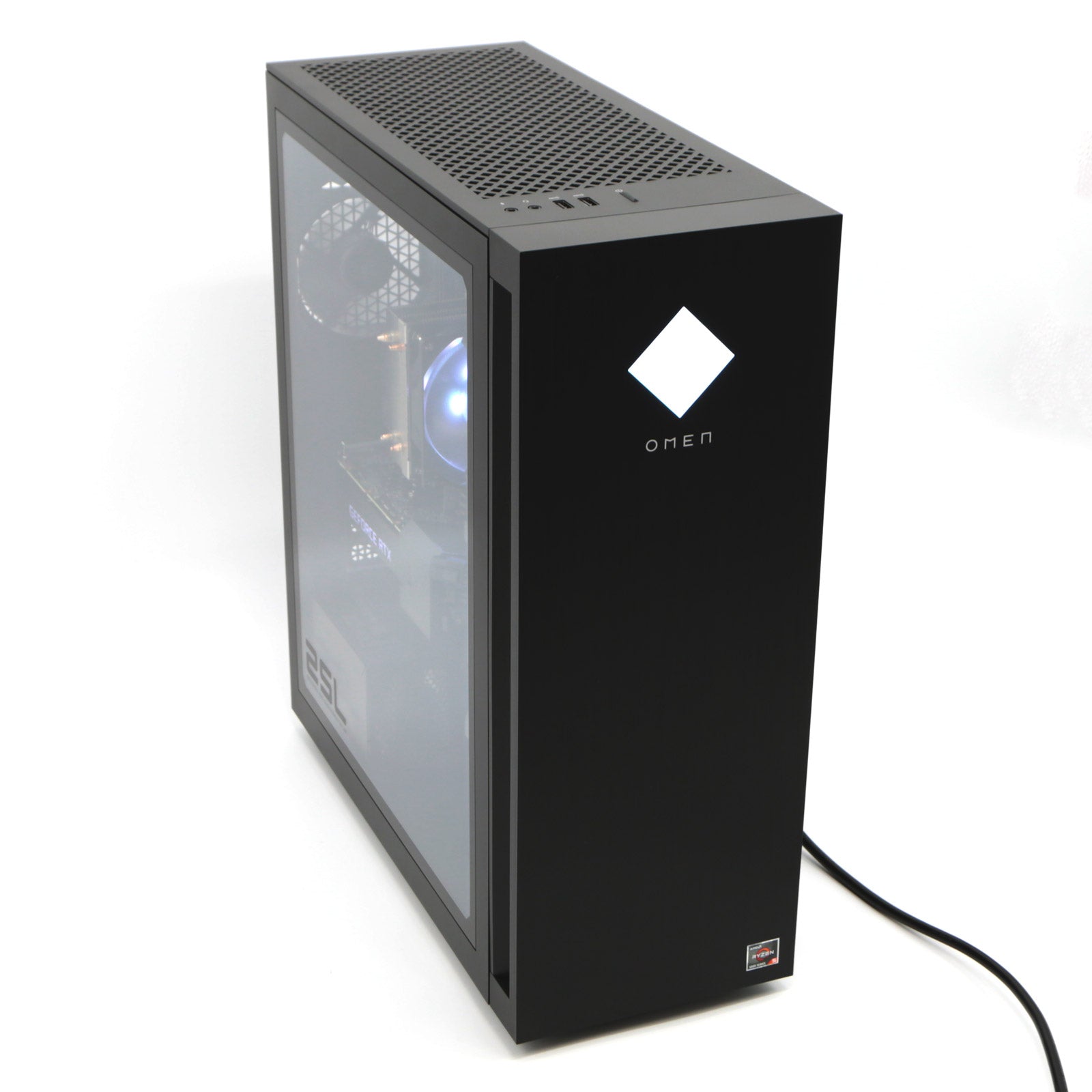 HP Omen 25L Desktop: Ryzen 5 5600G, 16GB, 512GB, NVIDIA RTX
