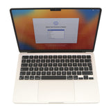 Apple MacBook Air Retina: M2 Chip, 13.6" Starlight, 8GB RAM, 256GB SSD, Warranty - GreenGreen Store