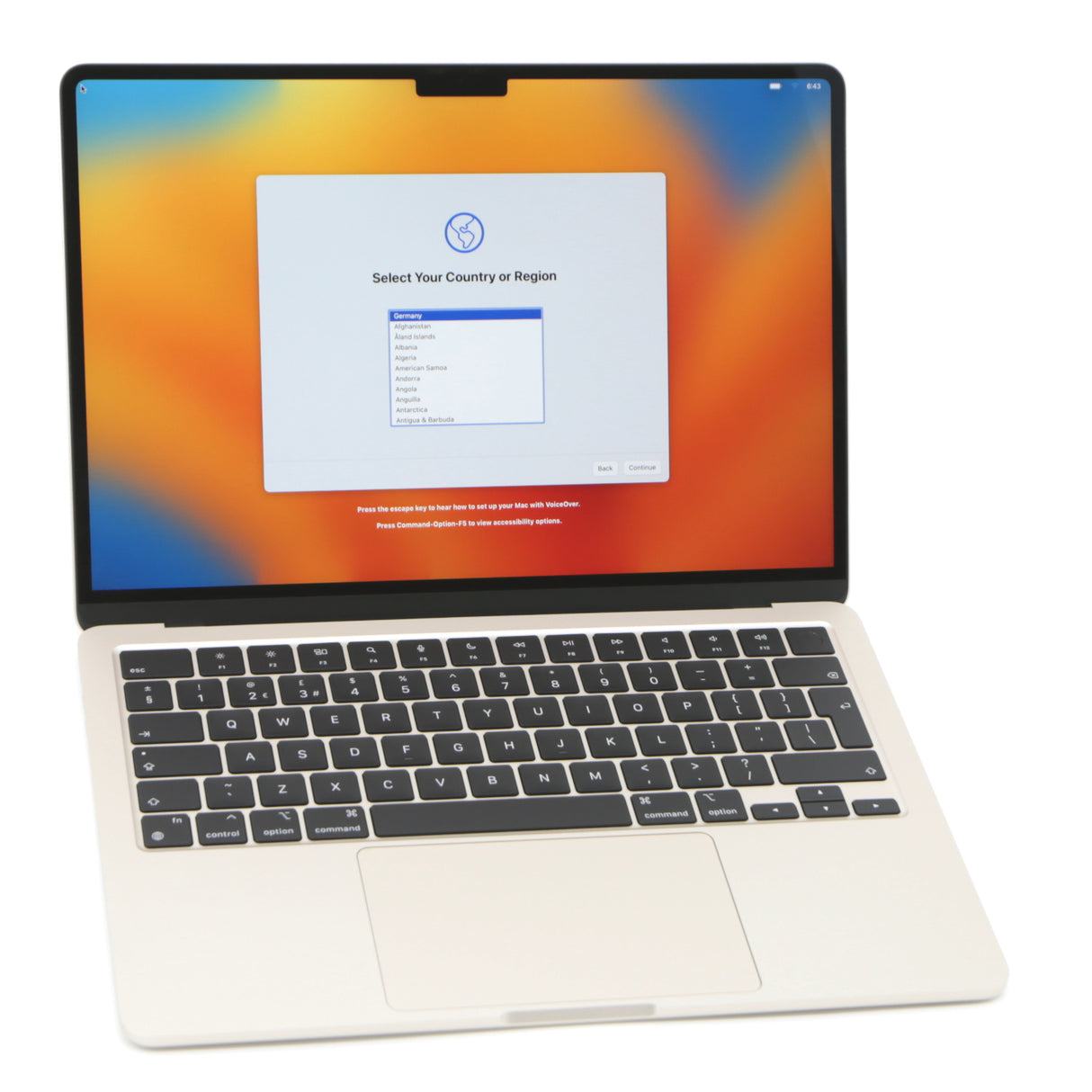 Apple MacBook Air Retina: M2 Chip, 13.6" Starlight, 8GB RAM, 256GB SSD, Warranty - GreenGreen Store