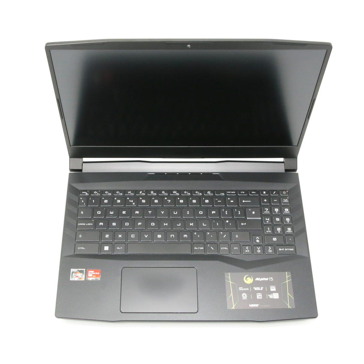 MSI Alpha 15 144Hz Gaming Laptop: Ryzen 7 5800H, 16GB, 512GB, RX 6600M, Warranty - GreenGreen Store