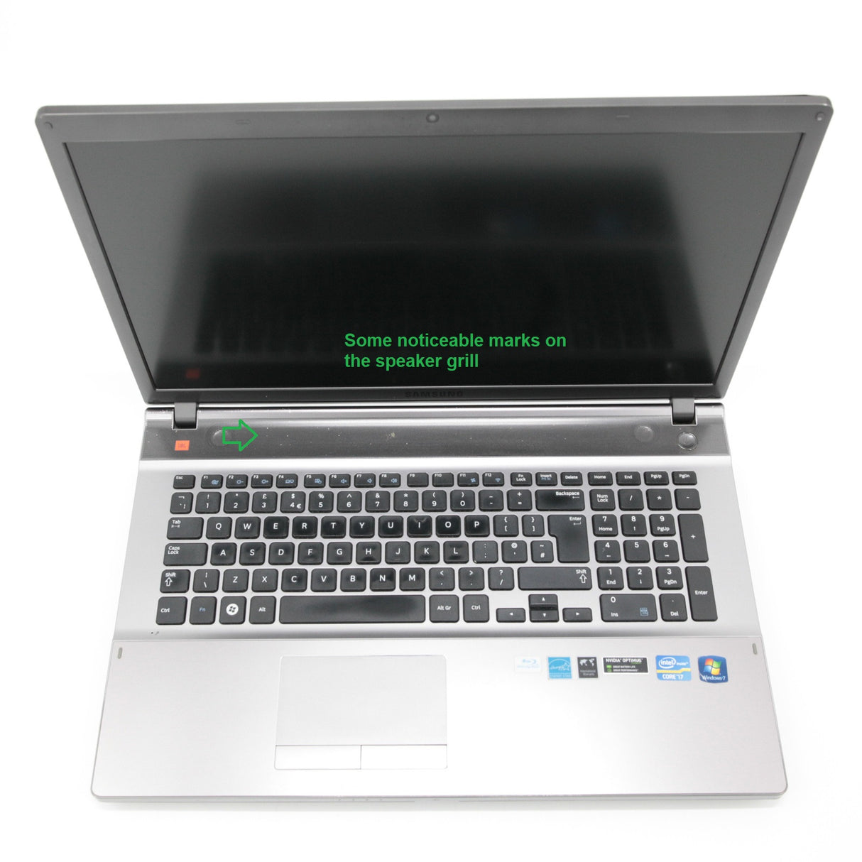 Samsung 17.3" 550P7C Laptop: Core i7 6GB, 240GB SSD, NVIDIA GT650M, Warranty VAT - GreenGreen Store