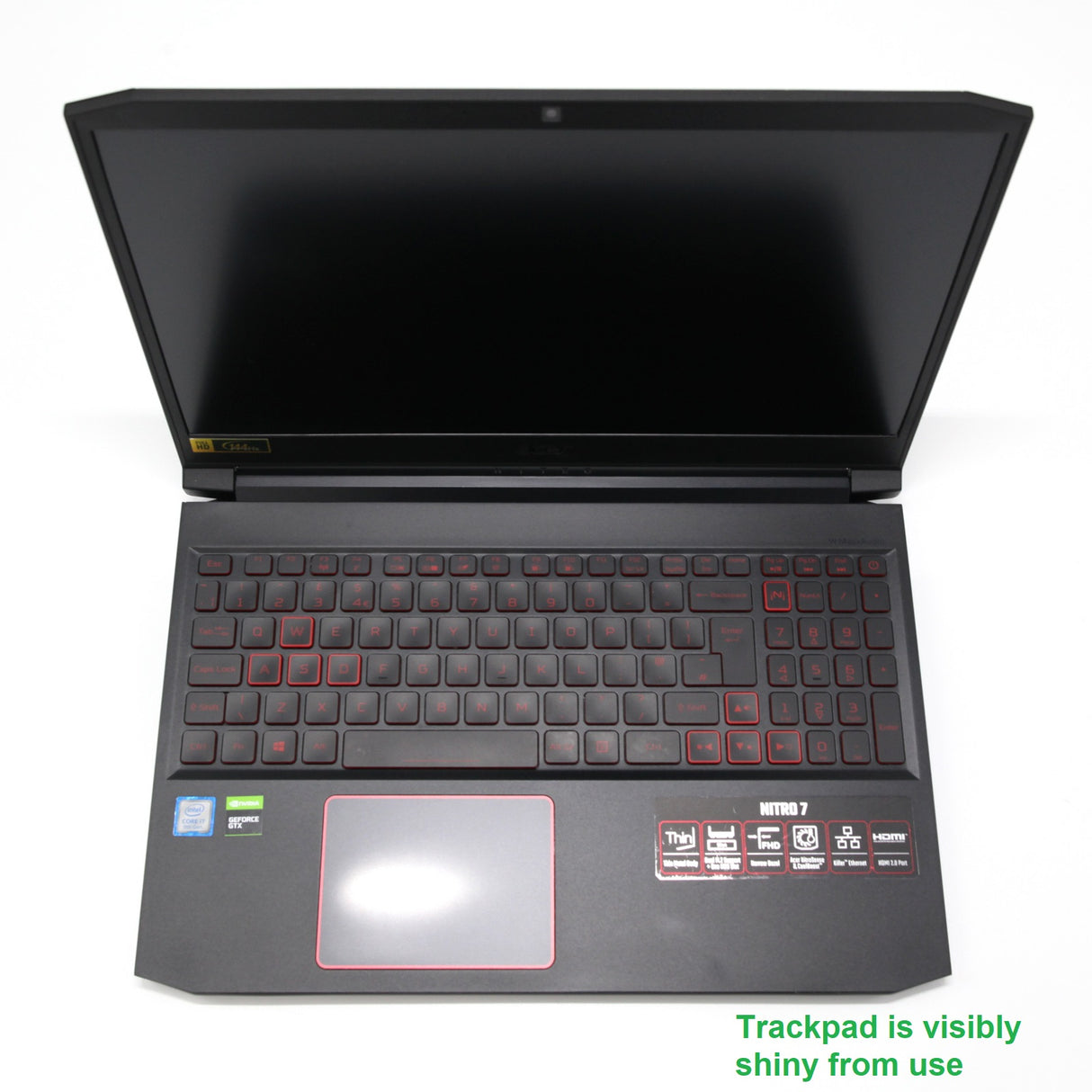 Acer Nitro 7 15.6" 144Hz Gaming Laptop: Core i7-9750H, GTX 1660Ti, 512GB SSD - GreenGreenStoreUK