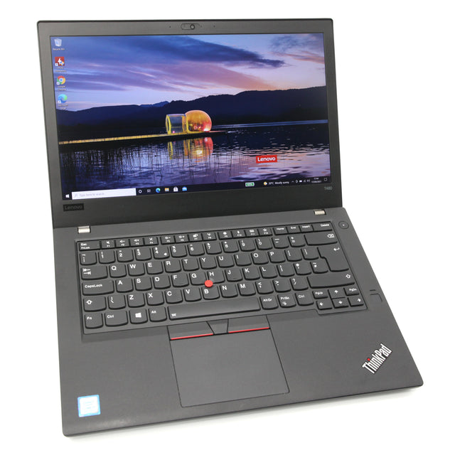 Lenovo ThinkPad T480 Laptop: Core i7-8550U, 16GB RAM, 256GB SSD Warranty 1.6Kg - GreenGreenStoreUK