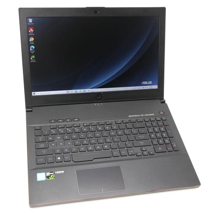 ASUS ROG Zephyrus GU501 Gaming Laptop: Core i7-8750H, GTX 1060, SSD&HDD, 8GB RAM - GreenGreenStoreUK