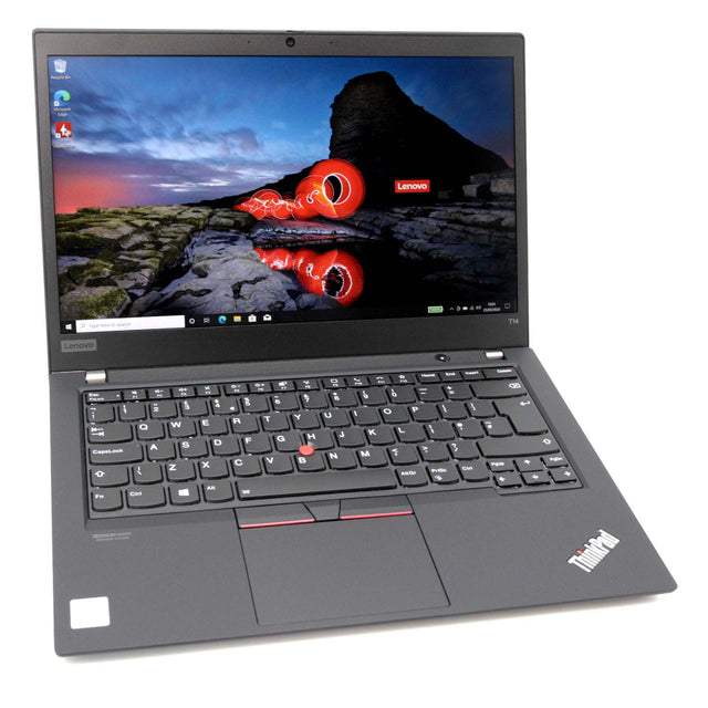 Lenovo ThinkPad T14 14" Laptop: Core i7-10610U vPro 512GB SSD 16GB RAM Warranty - GreenGreen Store