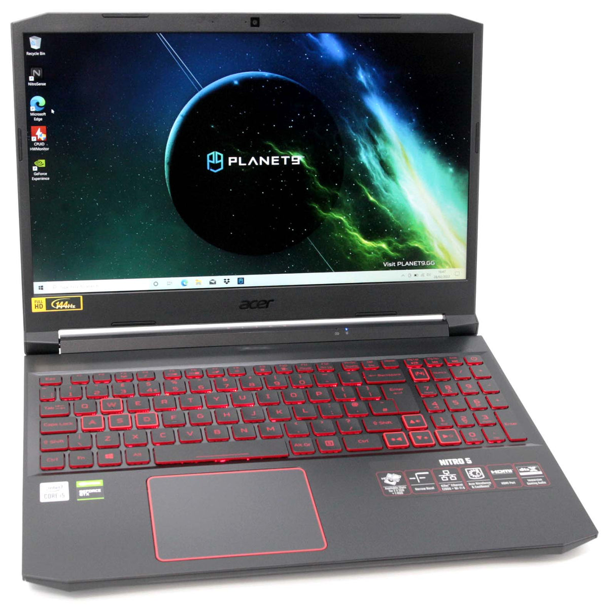 Acer Nitro 5 15.6" 144Hz Gaming Laptop: 10th Gen Core i5, GTX 1650, Warranty VAT - GreenGreen Store