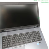 HP ZBook 17 CAD Laptop: Core i7-4900MQ 16GB 480GB Quadro K5100M Warranty VAT - GreenGreenStoreUK