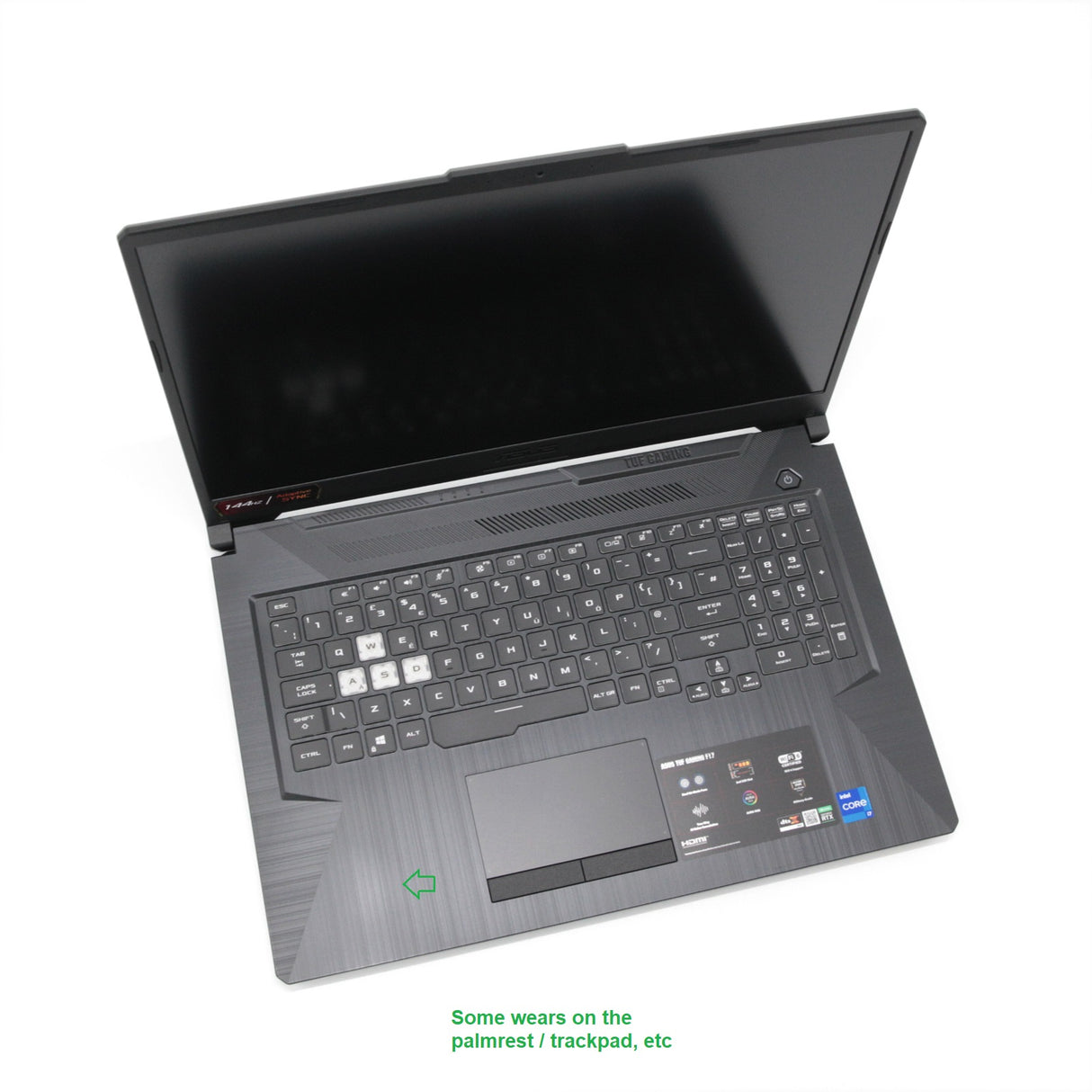 ASUS TUF F17 17.3" Gaming Laptop: i7 11th Gen 16GB RAM 1TB SSD RTX 3060 Warranty - GreenGreen Store