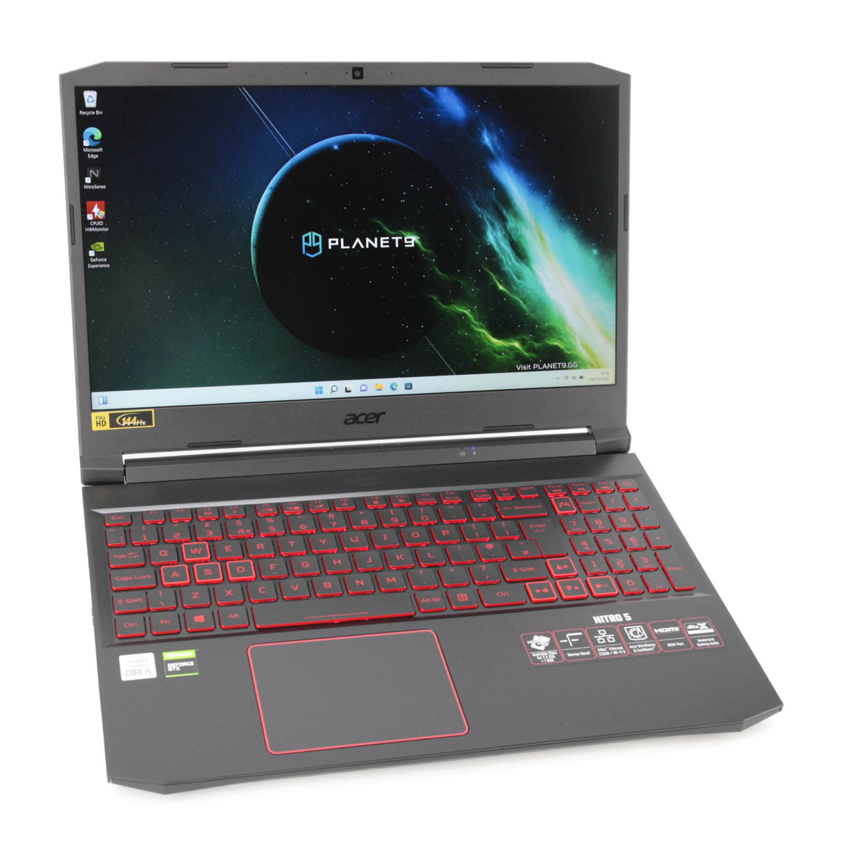 Acer Nitro 5 15.6" 144Hz Gaming Laptop: 10th Gen i5, GTX 1650, 512GB, Warranty - GreenGreen Store