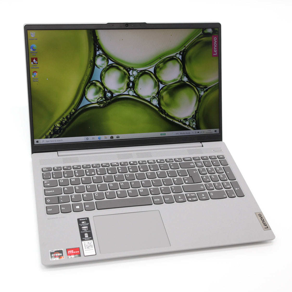 Lenovo IdeaPad 5 14" Laptop: AMD Ryzen 7 4700U, 512GB SSD, 8GB RAM, Warranty - GreenGreenStoreUK
