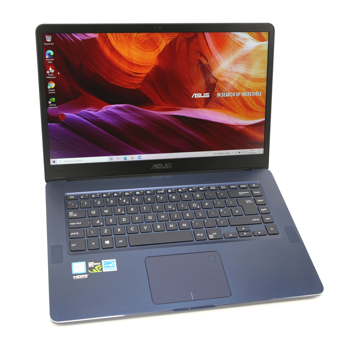 ASUS ZenBook Pro 15 UX550 Laptop: Core i7, NVIDIA GTX 1050, 512GB, 8GB, Warranty - GreenGreenStoreUK