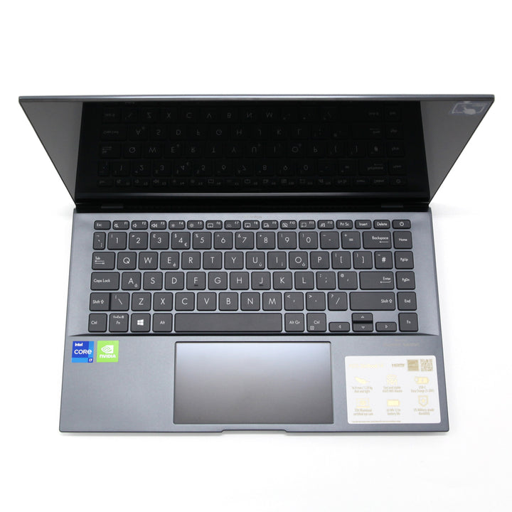 ASUS ZenBook 14" UX435E Laptop: 11th Gen i7 16GB RAM 512GB SSD NVIDIA Warranty - GreenGreenStoreUK
